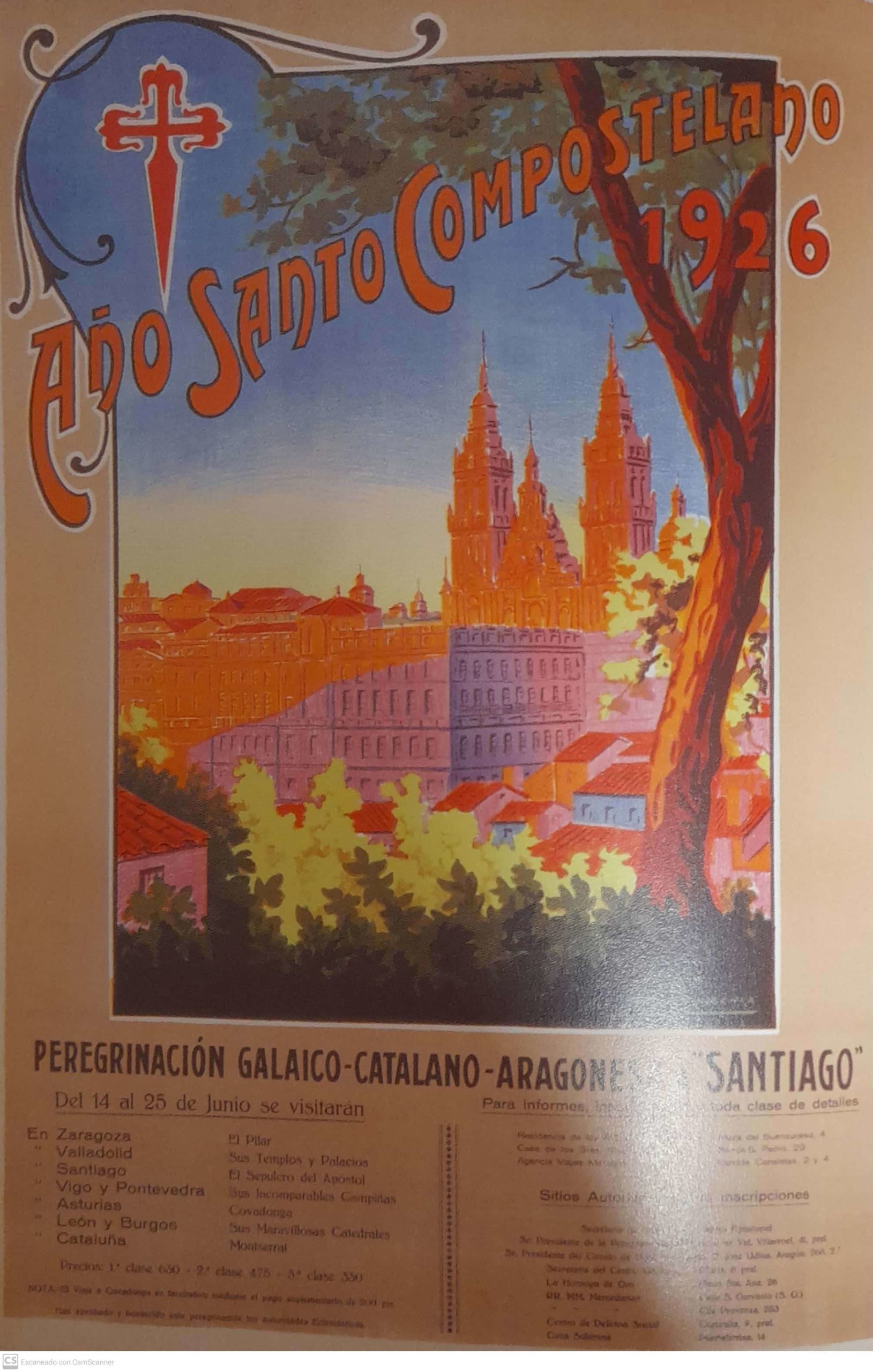 Cartel de Santiago 1926