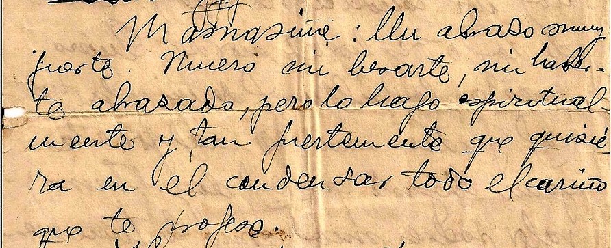 A carta por Xosé Álvarez Castro