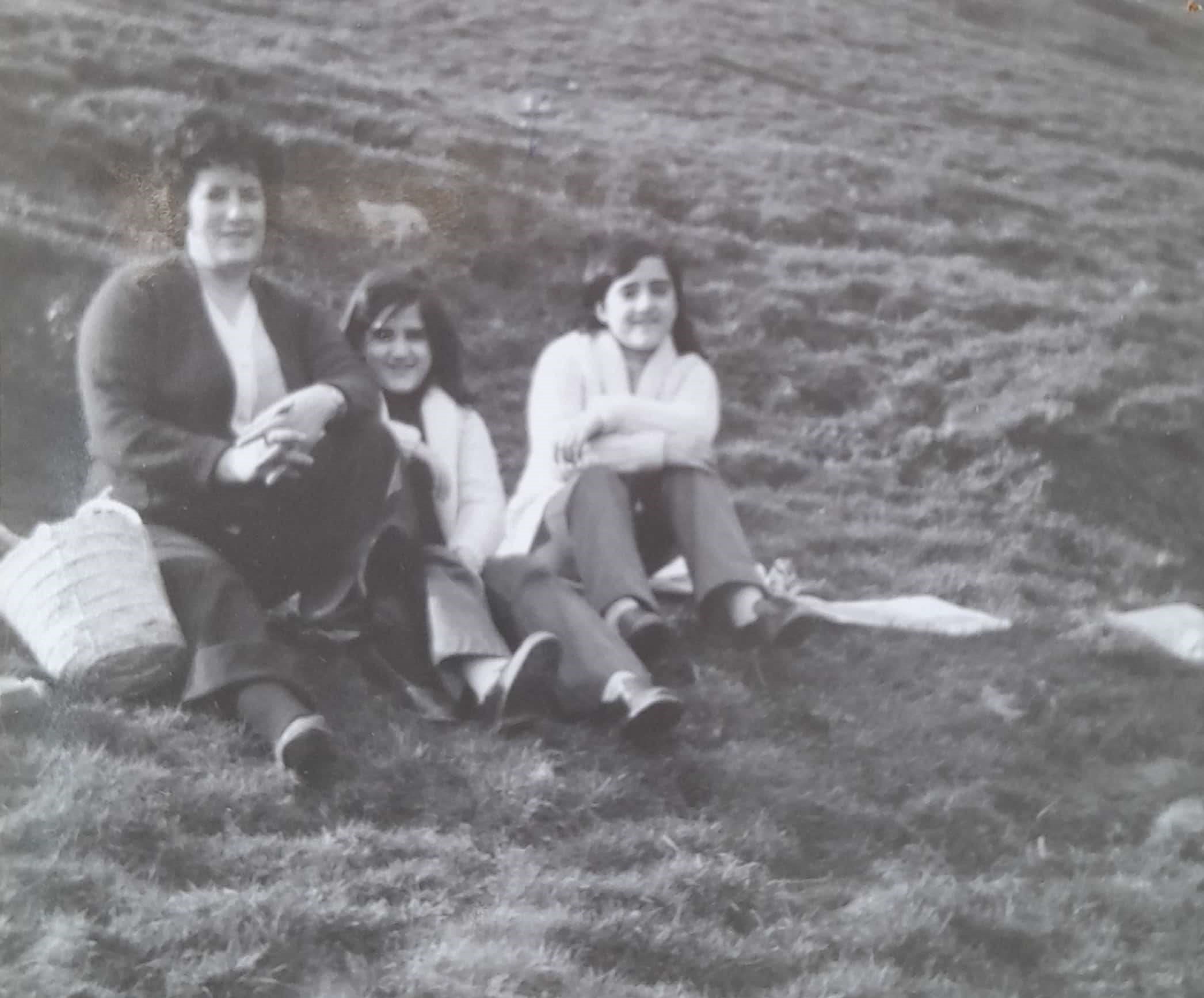 Bilbao Carmen cos fillos 1973