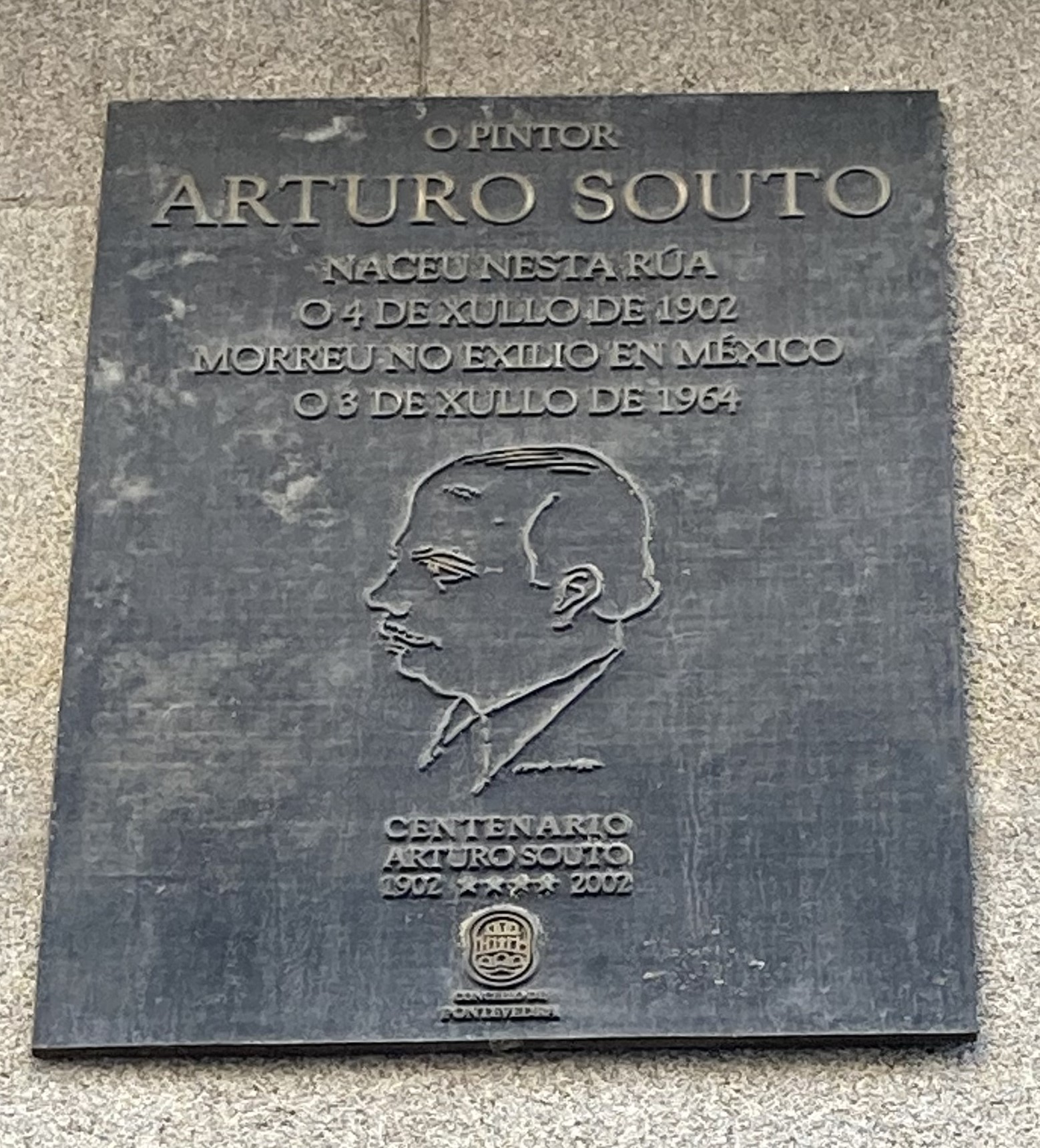 Placa Arturo Soto